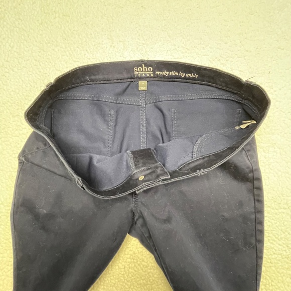 Women’s 16 Soho  Navy Blue Jeans - Picture 5 of 13